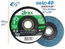 DISCO-DE-DESBASTE-FLAP-ALUMINIA-GRAO-40-4-12POL.-29984
