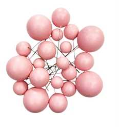 APT--KIT-TOPO-DE-BOLO-BOLINHAS-FOSCO-2X2,5X3X4-C20-UN----ROSA